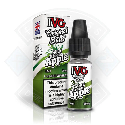 IVG Original Nic Salts 10ml Strawberry Sensation - 10mg - Flawless Vape Shop