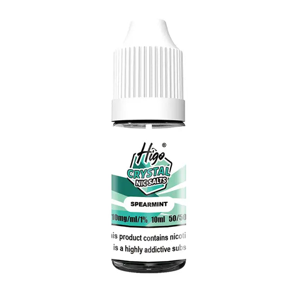 Higo Crystal Nic Salt 10ml Spearmint - 10mg - Flawless Vape Shop