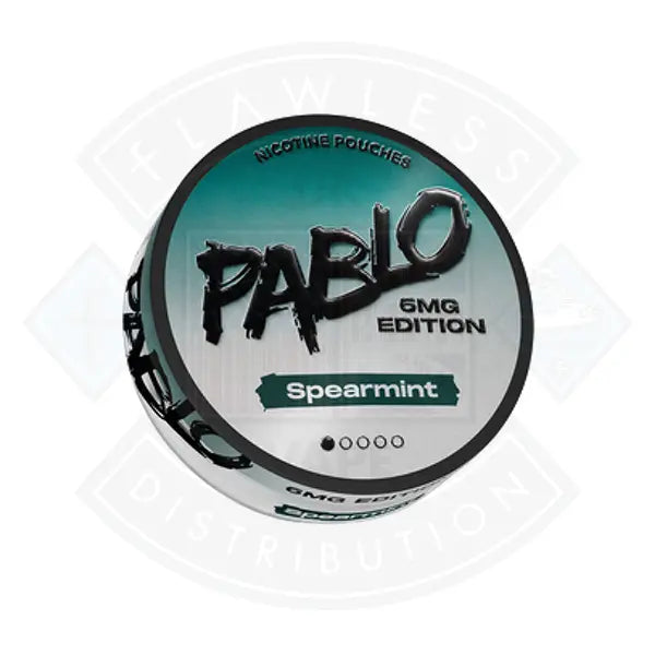 Pablo 6mg Edition Nicotine Pouch - Blue Raspberry - Flawless Vape Shop