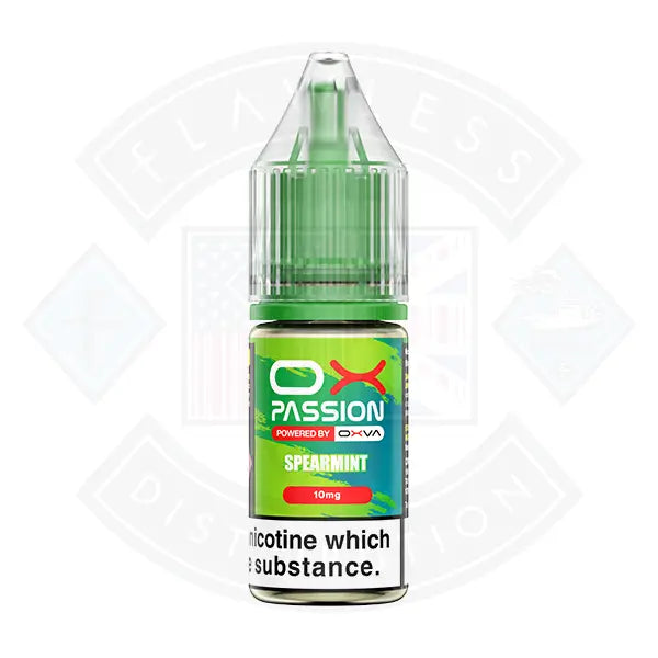 OX Passion Spearmint Nic Salt 10ml by Oxva - 5mg - Flawless Vape Shop