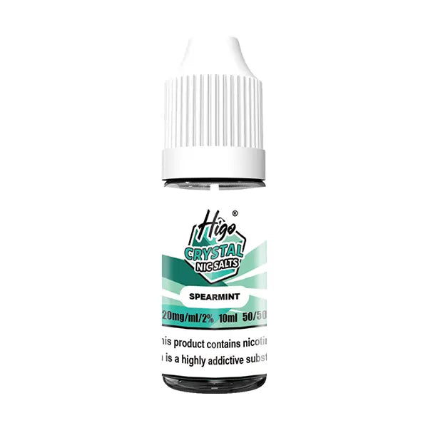 Higo Crystal Nic Salt 10ml Spearmint - 10mg - Flawless Vape Shop