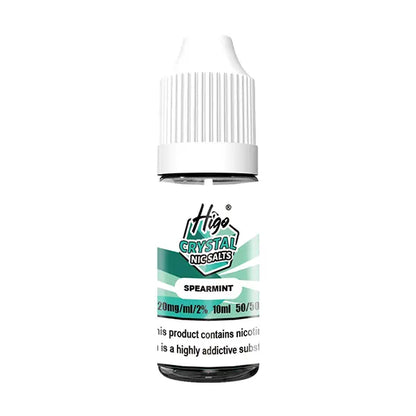 Higo Crystal Nic Salt 10ml Spearmint - 10mg - Flawless Vape Shop