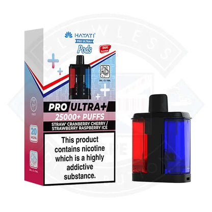 Hayati Pro Ultra Plus 25000 Pods - Blue Razz Cherry - Flawless Vape Shop