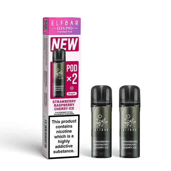 ELFA Pro Prefilled Pods - Strawberry Kiwi / 20mg - Flawless Vape Shop