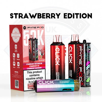 Pyne Pod Click 50k Vape Kit - Blue Edition - Flawless Vape Shop