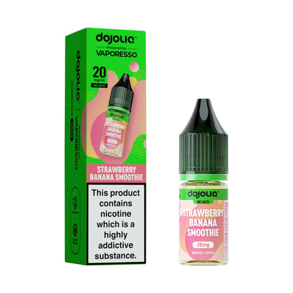 Vaporesso DojoLIQ Nic Salt 10ml Strawberry Banana Smoothie - 10mg - Flawless Vape Shop