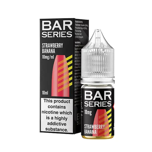 Bar Series Nic Salt 10ml Strawberry Banana