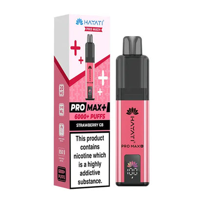 Hayati Pro Max 6000 Plus Prefilled Pod Kit - Banana Ice - Flawless Vape Shop