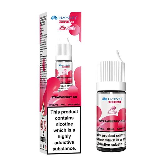 Hayati Pro Max Strawberry GB Nic Salt 10ml