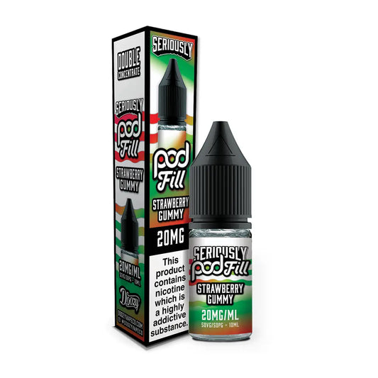 Doozy Vape Seriously Pod Fill Salt 10ml Strawberry Gummy