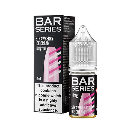 Bar Series Nic Salt 10ml Strawberry Ice Cream - 5mg - Flawless Vape Shop