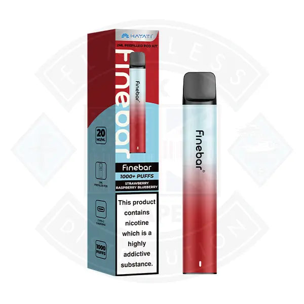 Hayati Finebar Prefilled Vape Kit - Banana Ice - Flawless Vape Shop
