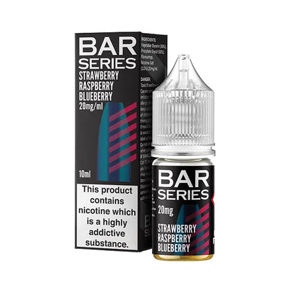 Bar Series Nic Salt 10ml Strawberry Raspberry Blueberry - 5mg - Flawless Vape Shop