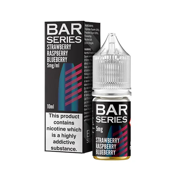 Bar Series Nic Salt 10ml Strawberry Raspberry Blueberry
