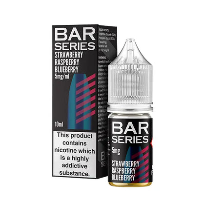 Bar Series Nic Salt 10ml Strawberry Raspberry Blueberry - 5mg - Flawless Vape Shop