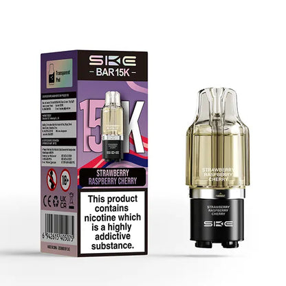 SKE Bar 15K Prefilled Pods - Blueberry Raspberries - Flawless Vape Shop