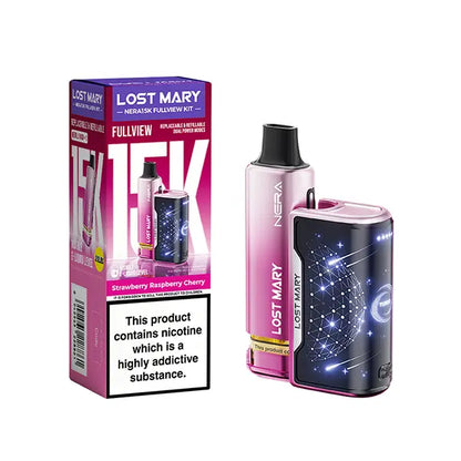 Lost Mary Nera15K Fullview Prefilled Vape Kit - Banana Ice - Flawless Vape Shop