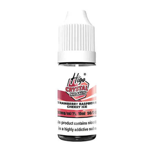 Higo Crystal Nic Salt 10ml Strawberry Raspberry Cherry Ice