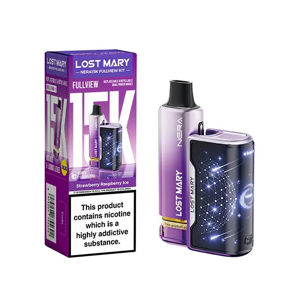Lost Mary Nera15K Fullview Prefilled Vape Kit
