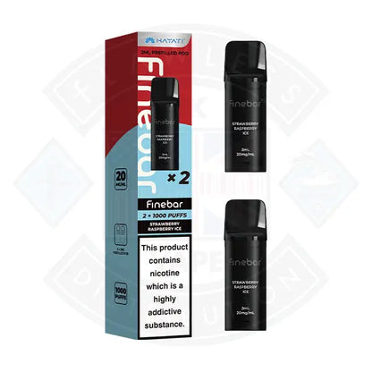 Hayati Finebar Prefilled Pods - Banana Ice - Flawless Vape Shop