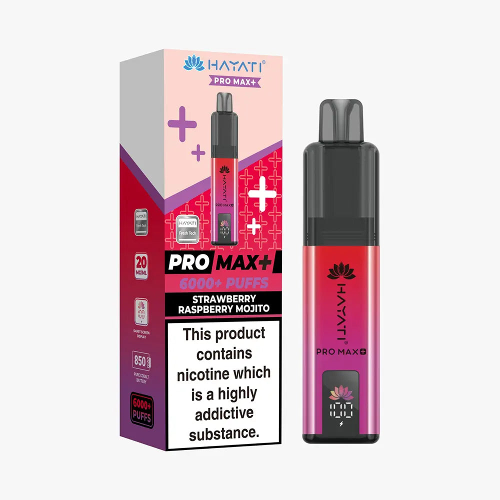 Hayati Pro Max 6000 Plus Prefilled Pod Kit - Banana Ice - Flawless Vape Shop