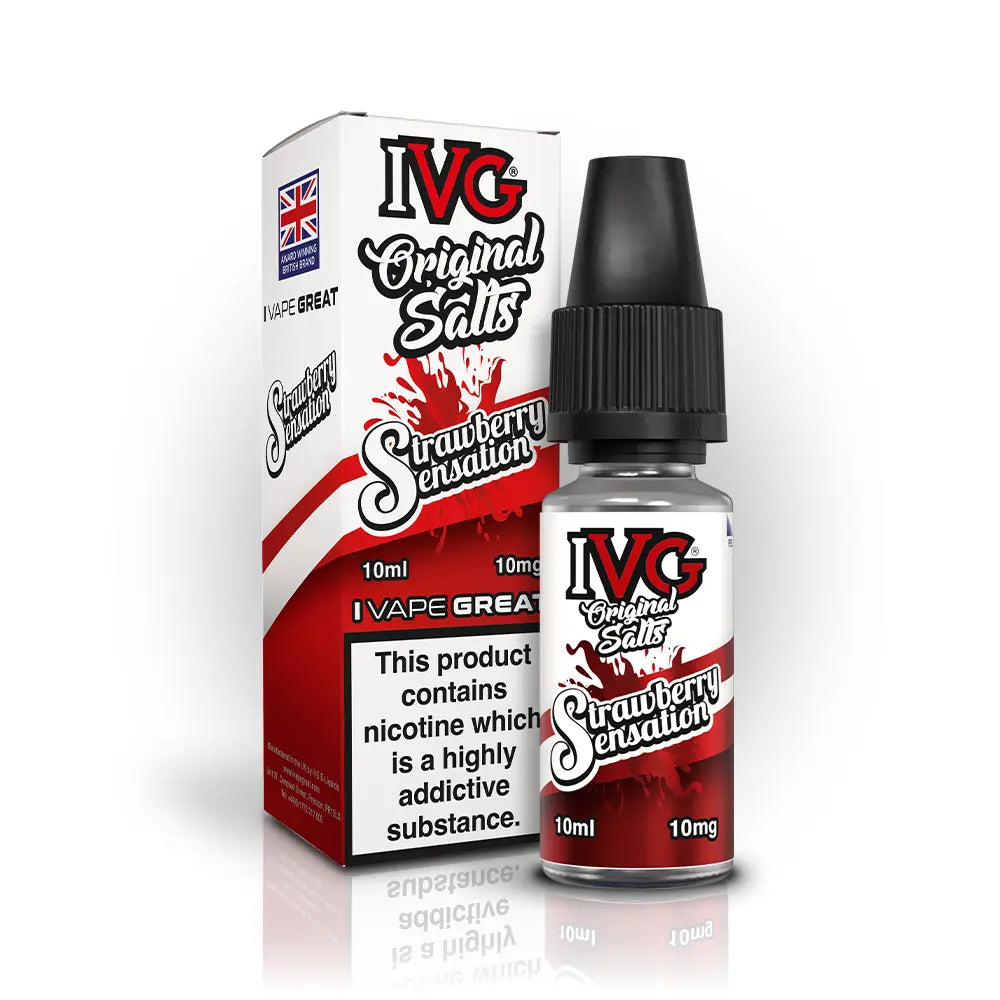 IVG Original Nic Salts 10ml Strawberry Sensation