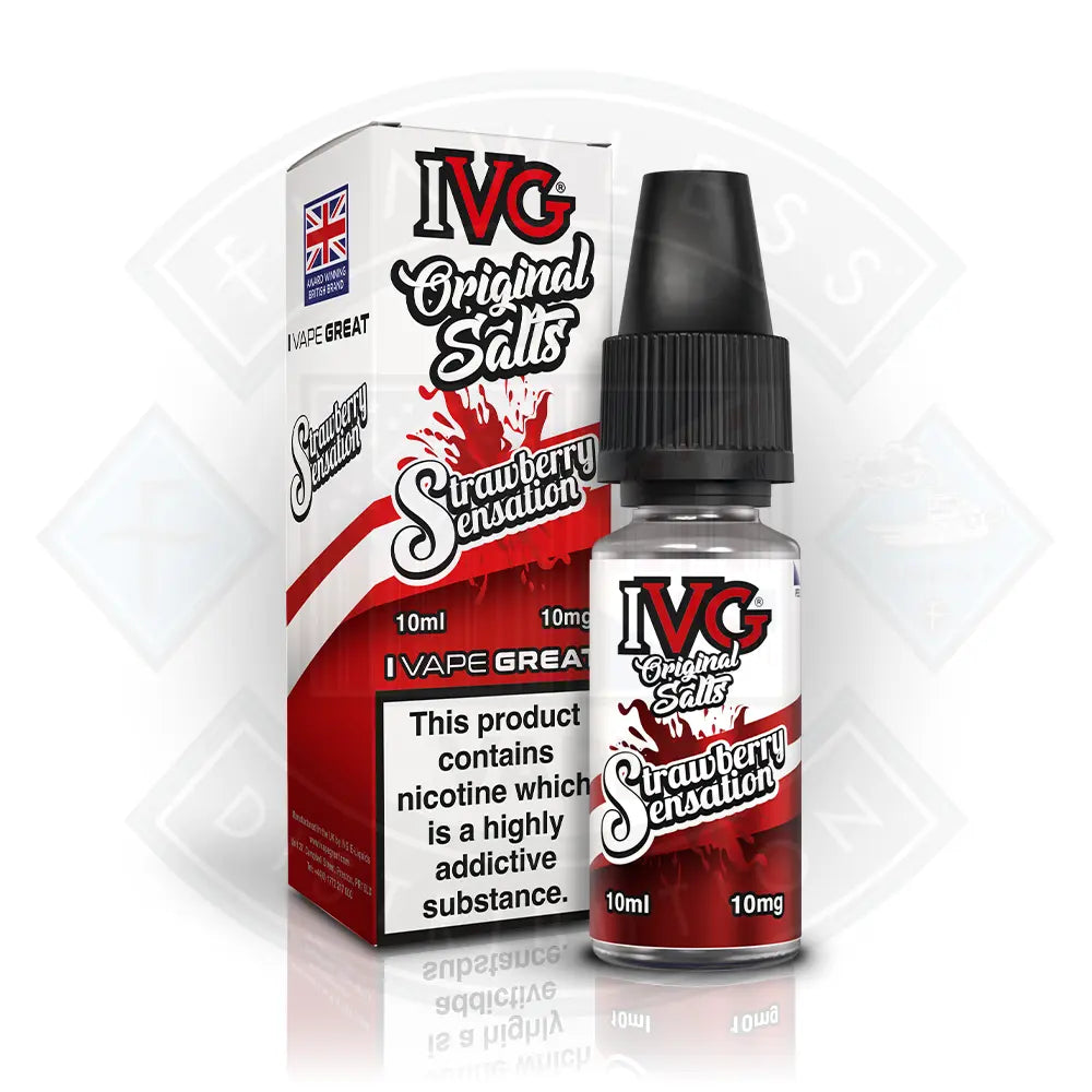 IVG Original Nic Salts 10ml Strawberry Watermelon - 10mg - Flawless Vape Shop
