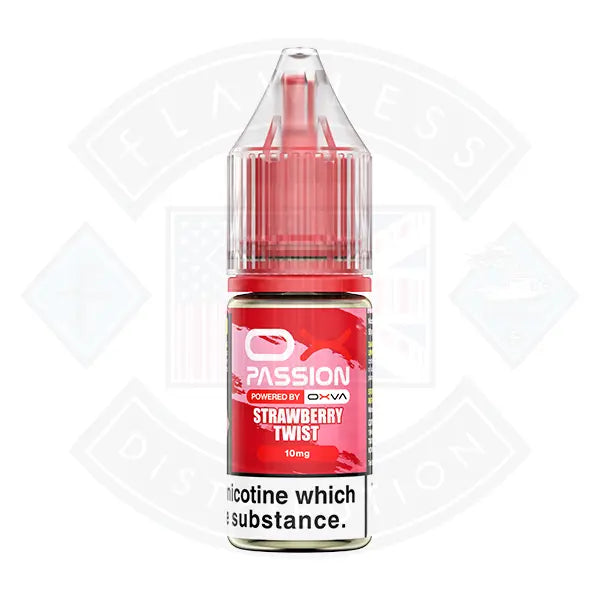 OX Passion Strawberry-Twist Nic Salt 10ml by Oxva