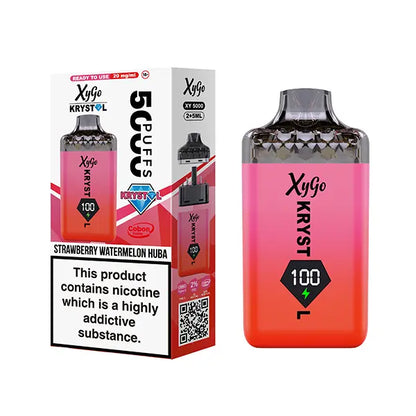 XYGO 5000 Krystal Prefilled Vape Kit - Lemon & Lime - Flawless Vape Shop