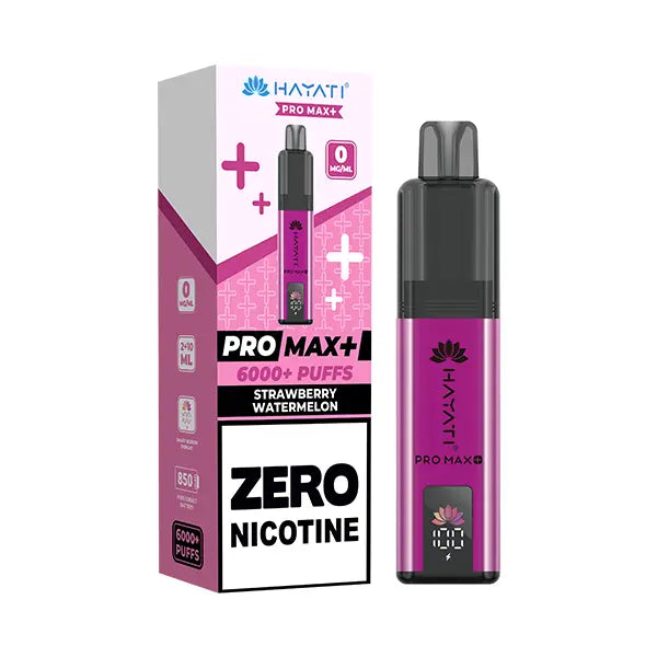 Hayati Pro Max 6000+ Pod Kit ZERO NICOTINE - Banana Ice - Flawless Vape Shop