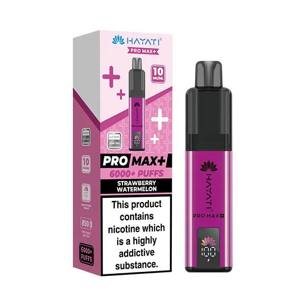 Hayati Pro Max 6000+ Pod Kit 10mg - Blue Razz Cherry - Flawless Vape Shop