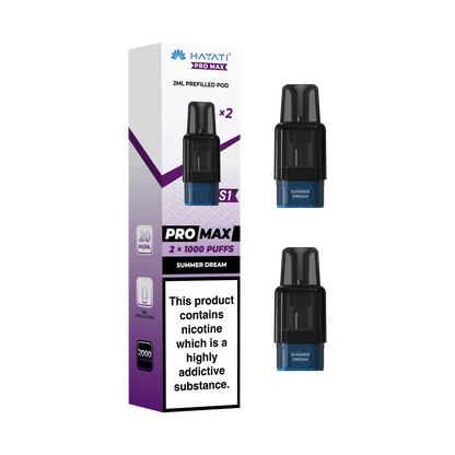 Hayati Pro Max S1 Prefilled Pod - Banana Ice - Flawless Vape Shop