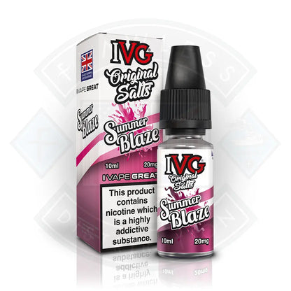 IVG Original Nic Salts 10ml Sour Green Apple - 10mg - Flawless Vape Shop
