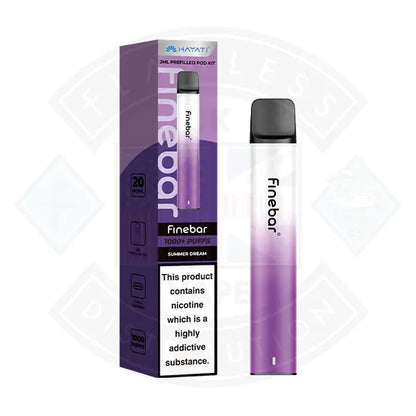 Hayati Finebar Prefilled Vape Kit - Banana Ice - Flawless Vape Shop