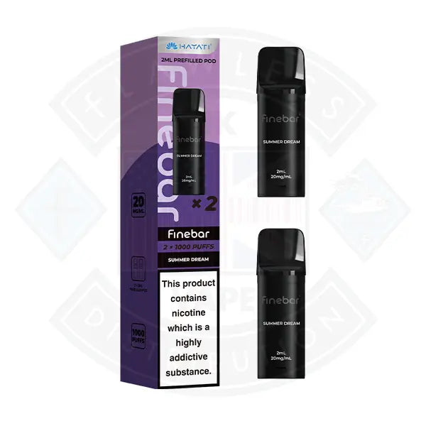 Hayati Finebar Prefilled Pods - Banana Ice - Flawless Vape Shop