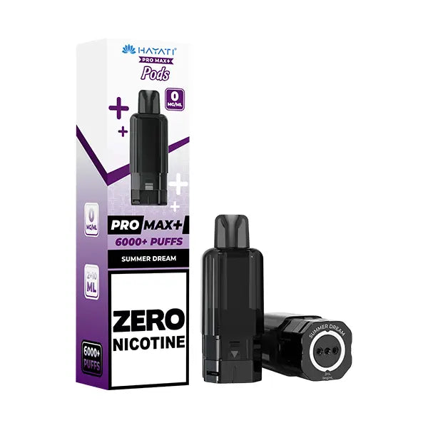 Hayati Pro Max 6000 + Prefilled Pod ZERO NICOTINE - Banana Ice - Flawless Vape Shop