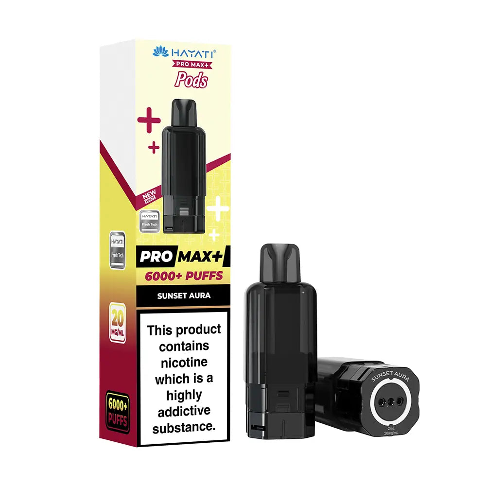 Hayati Pro Max 6000 Plus Puffs Pods - Blackberry Raspberry - Flawless Vape Shop