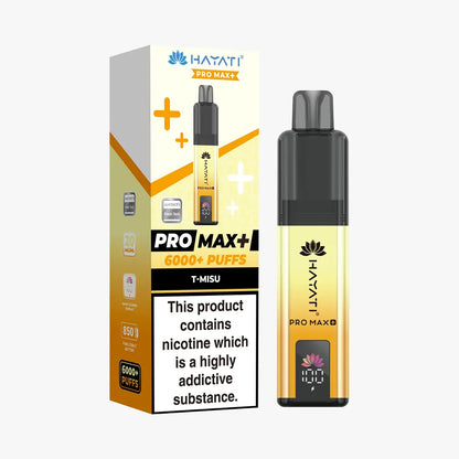 Hayati Pro Max 6000 Plus Prefilled Pod Kit - Banana Ice - Flawless Vape Shop