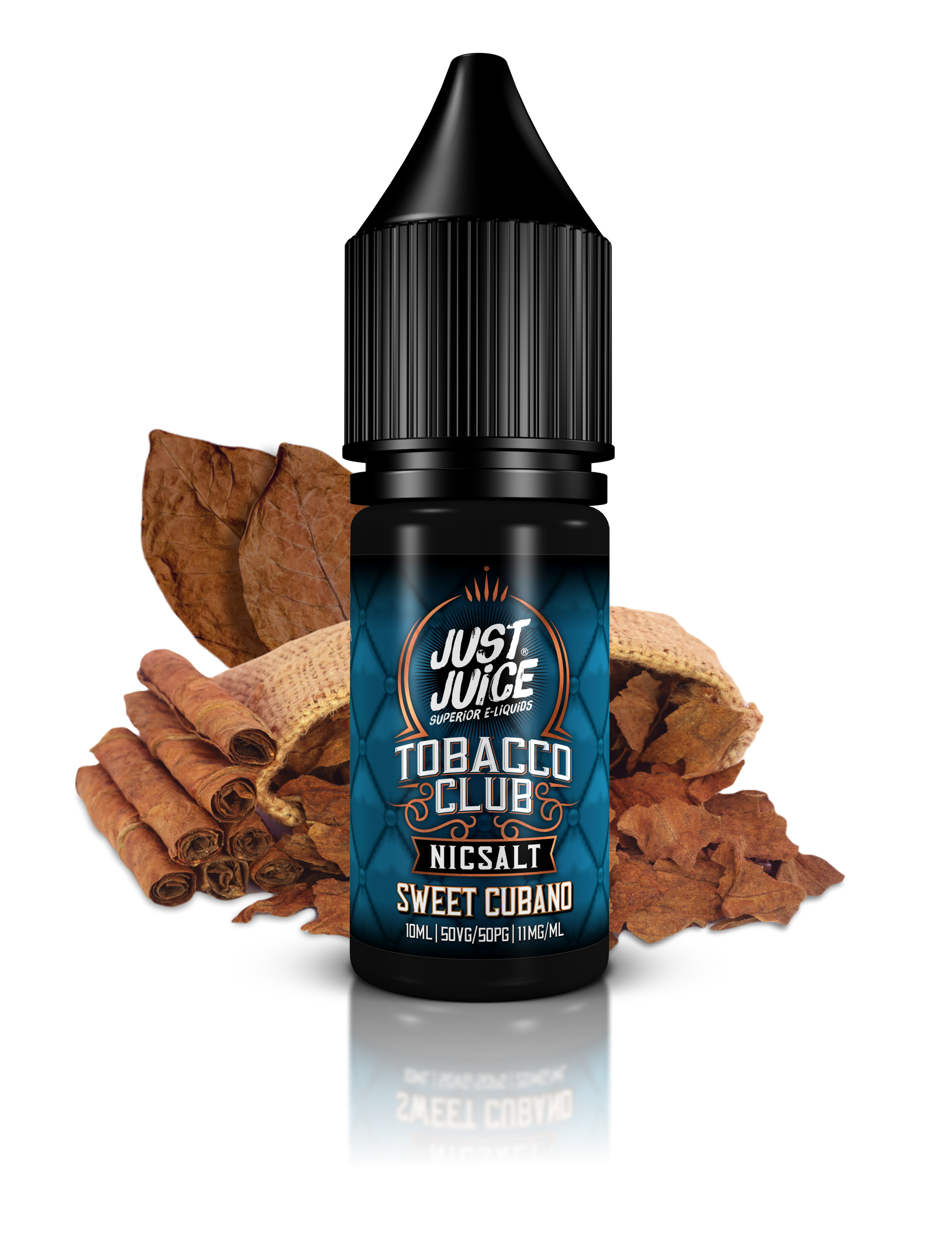 Just Juice Tobacco Club Sweet Cbano Nic Salt 10ml E-Liquid - 11mg - Flawless Vape Shop