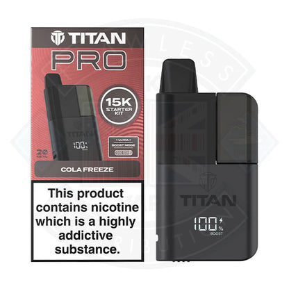 Titan Pro 15K Prefilled Vape Kit