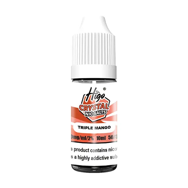 Higo Crystal Nic Salt 10ml Triple Mango - 10mg - Flawless Vape Shop