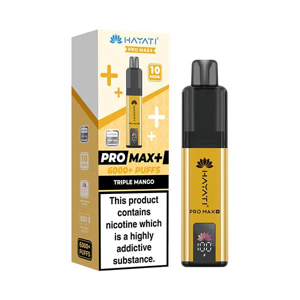 Hayati Pro Max 6000+ Pod Kit 10mg - Blue Razz Cherry - Flawless Vape Shop
