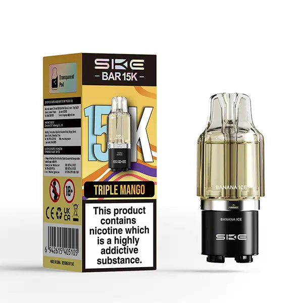 SKE Bar 15K Prefilled Pods - Blueberry Raspberries - Flawless Vape Shop