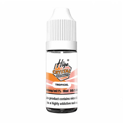 Higo Crystal Nic Salt 10ml Tropical - 10mg - Flawless Vape Shop
