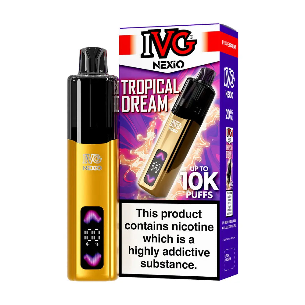 IVG Nexio Prefilled Vape Kit - Banana Ice - Flawless Vape Shop