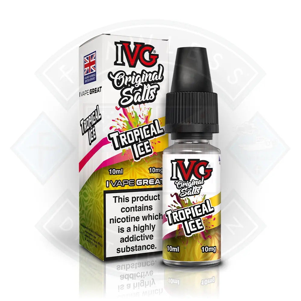 IVG Original Nic Salts 10ml Vanilla Biscuit - 10mg - Flawless Vape Shop