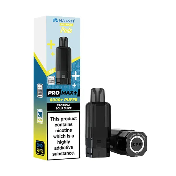 Hayati Pro Max 6000 Plus Puffs Pods - Blackberry Raspberry - Flawless Vape Shop