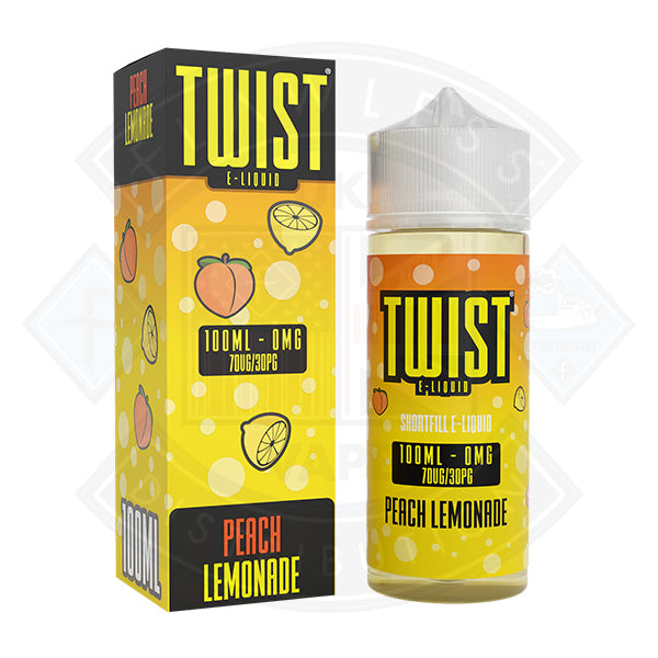 Twist Juice - Peach Lemonade 0mg 100ml Shortfill