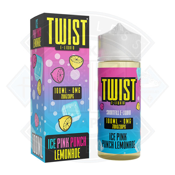 Twist Juice - Ice Pink Punch Lemonade 0mg 100ml Shortfill