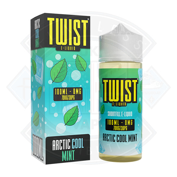 Twist Juice - Arctic Cool Mint 0mg 100ml Shortfill